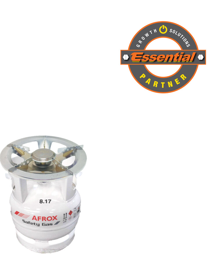 Afrox Gas Cylinder (5kg) + Stove Top Cooker
