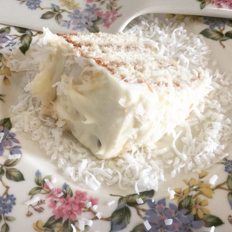 Coconut Cream Cheese Cake, BEST SELLER