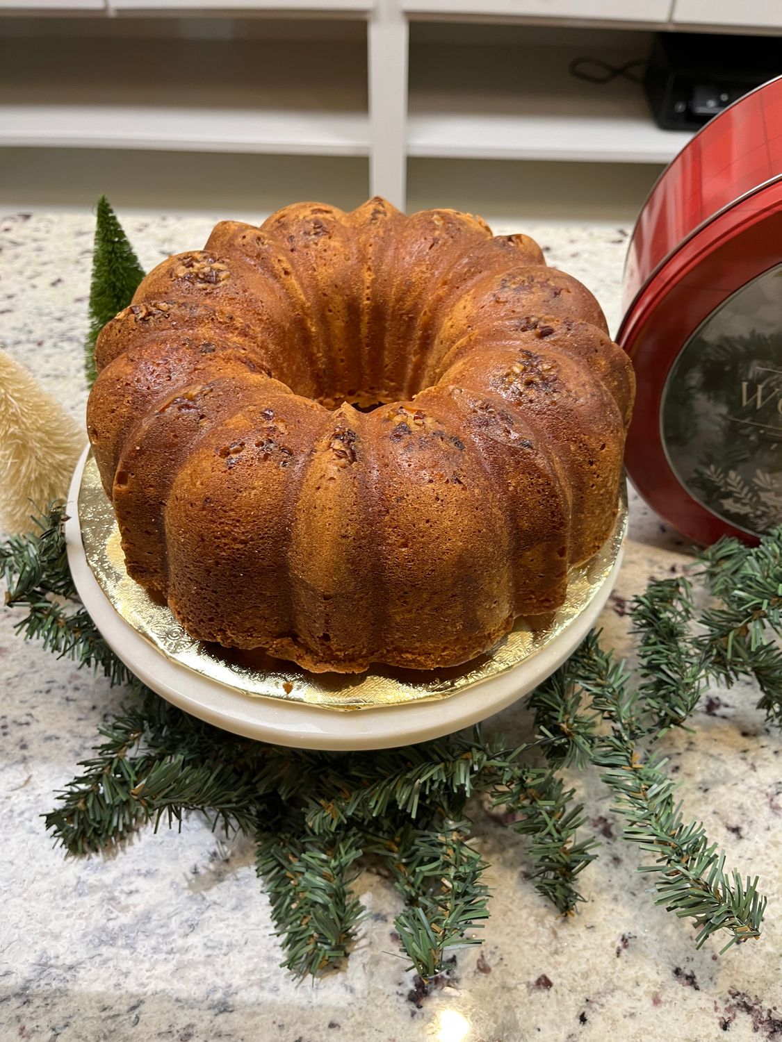 Bourbon Pecan Pound Cake Bourbon Pecan Pound Cake