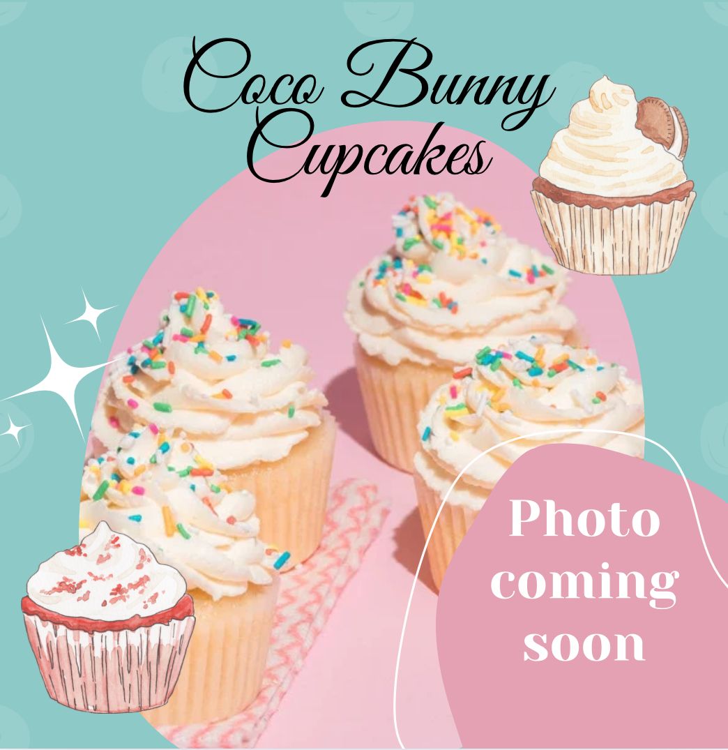 Coco bunny cupcakes