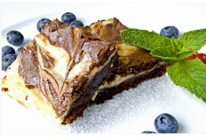 Cream Cheese Brownies, 1 Dozen