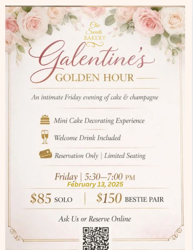 Galentine’s Golden Hour