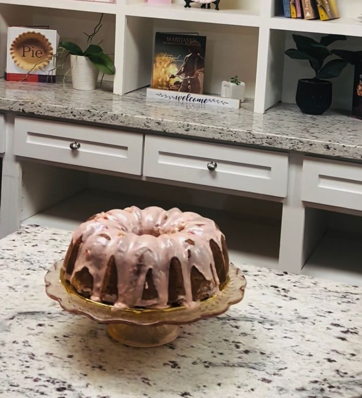 Strawberry Pound Cake