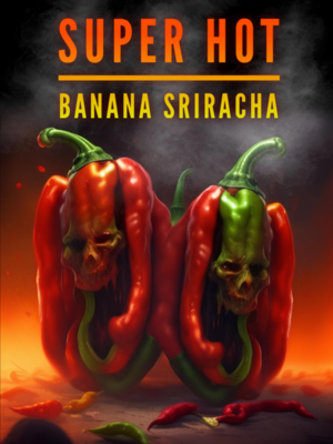 Well Grown Seeds Super Hot Banana Sriracha Quart Baller Jar
