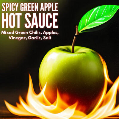 Well Grown Seeds Spicy Green Apple Hot Sauce