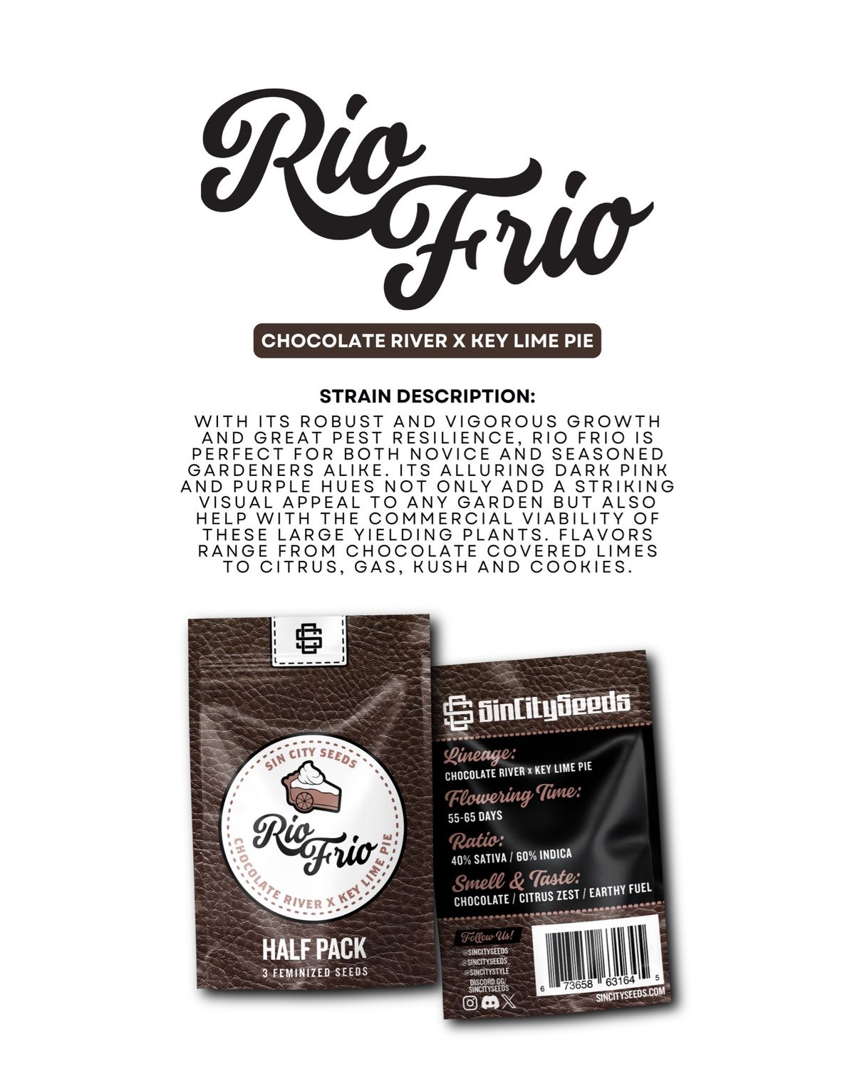 Sin City Seeds Rio Frio