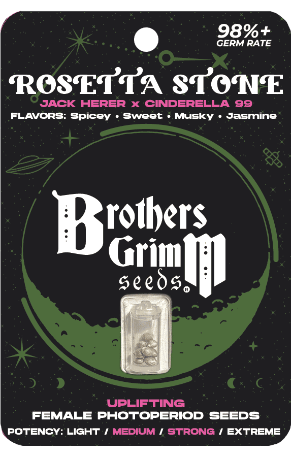 Brothers Grimm Rosetta Stone Feminised Seeds - 3 Seeds