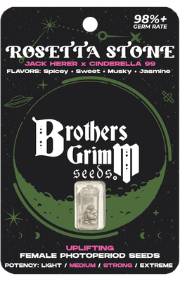Brothers Grimm Rosetta Stone Feminised Seeds - 3 Seeds