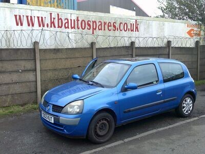 renault clio 2002 1.2 p breaking for spares..click for info