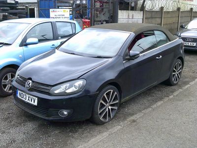 volkswagen golf cabriolet 2013 2.0 tdi breaking for spares..click for info