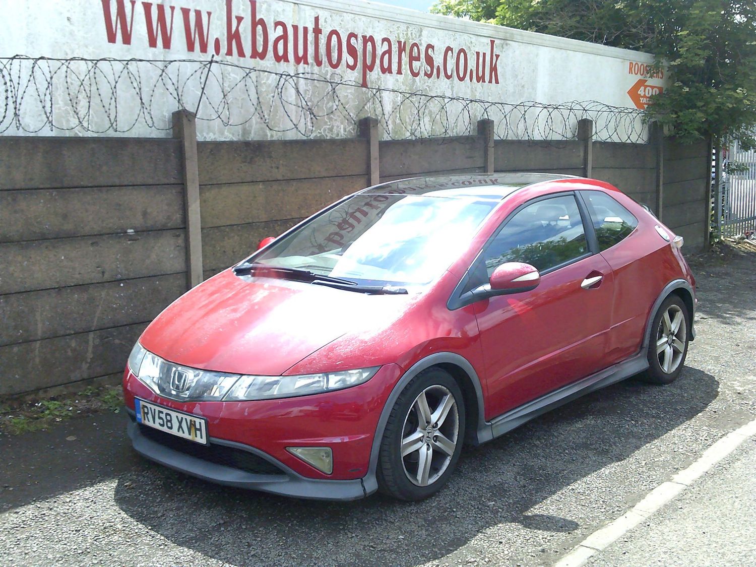 honda civic 2008 2.2 ctdi breaking for spares..click for info
