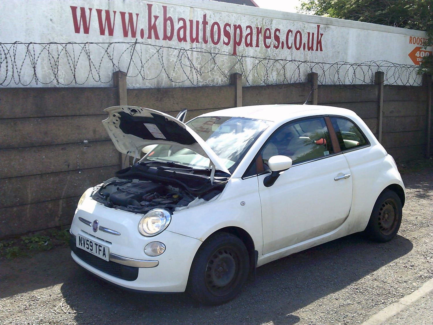 fiat 500 2010 1.2 p breaking for spares..click for info