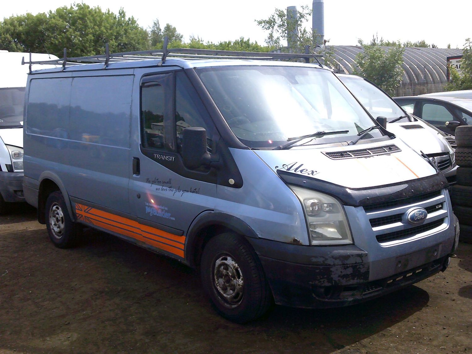 ford transit 2008 2.2 tdci breaking for spares..click for info