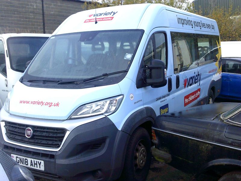 fiat ducato minibus 2018 2.3 jtd breaking for spares..click for info