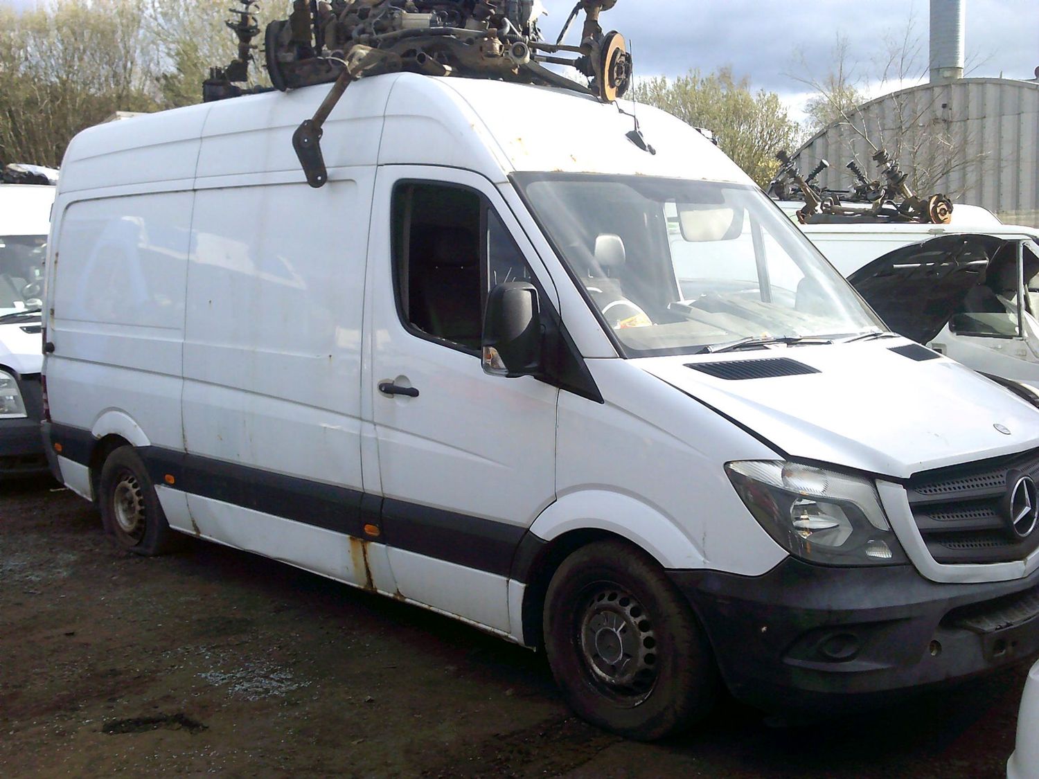 mercedes sprinter 2014 2.1 cdi breaking for spares..click for info