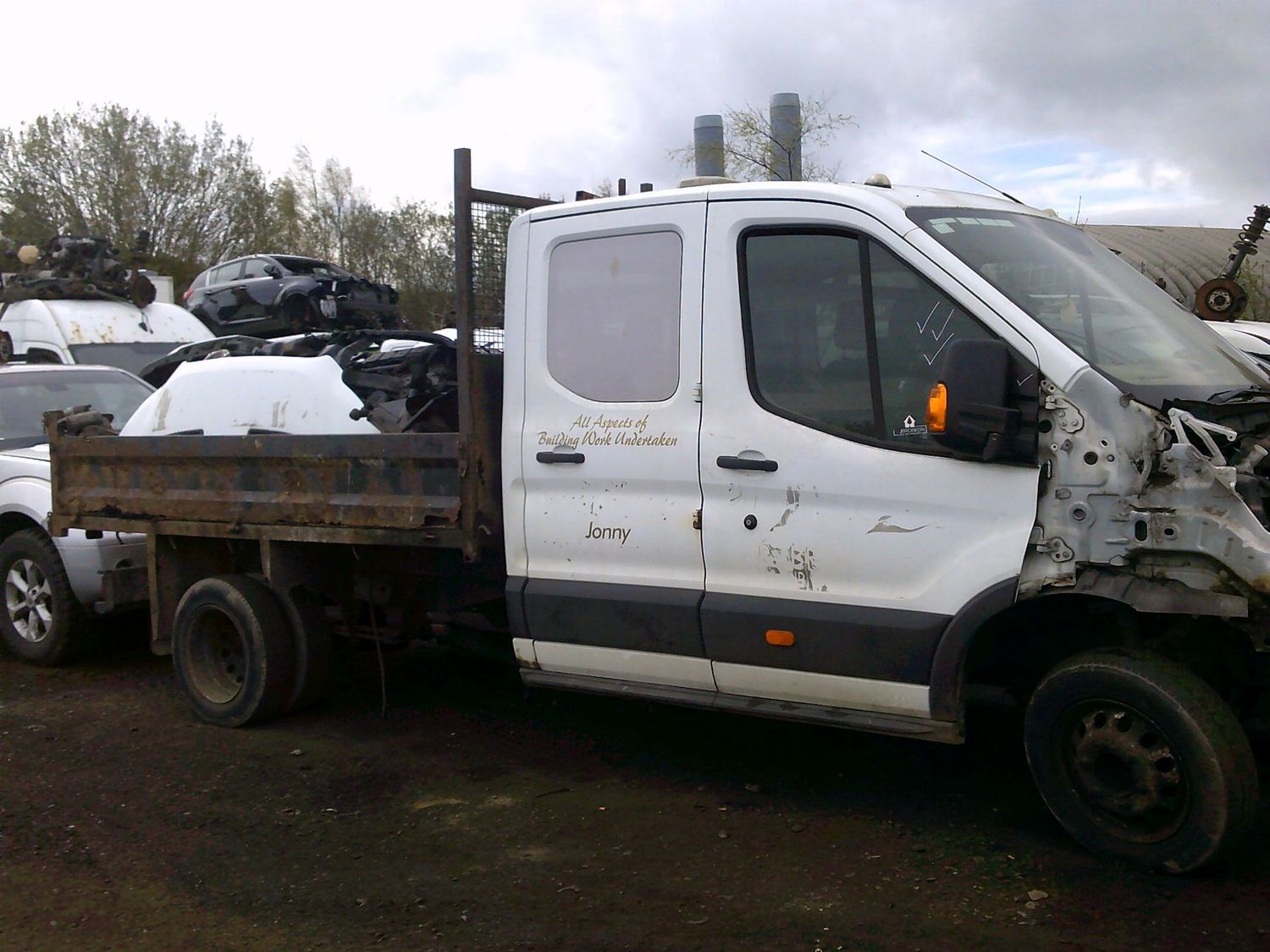 ford transit 2015 2.2 rwd pick up breaking for spares..click for info