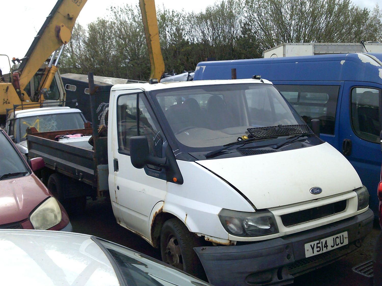 ford transit mk6 pick up breaking for spares..click for info