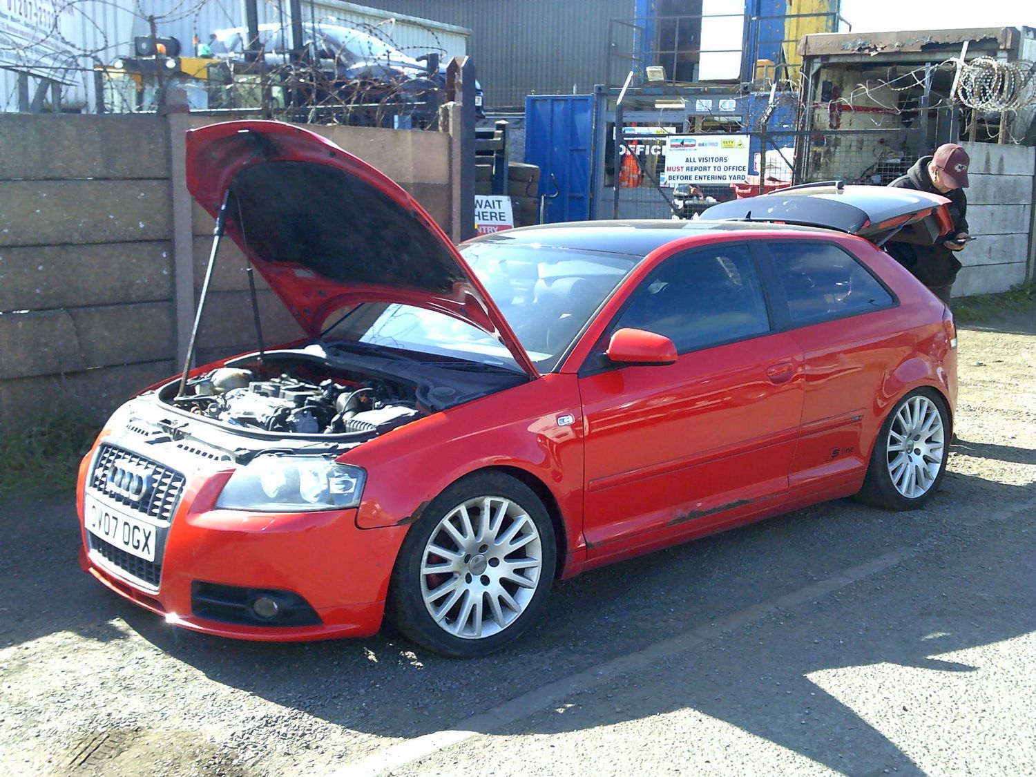 audi a3 2007 2.0 tdi breaking for spares..click for info