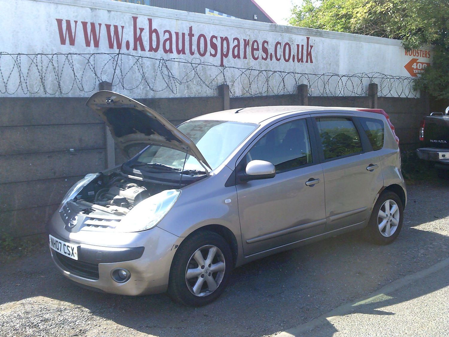 nissan note 2007 1.4 p breaking for spares..click for info