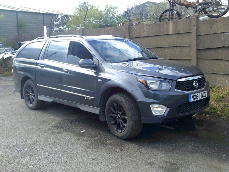 ssangyong musso double cab 2016 2.2 breaking for spares..click for info ssangyong musso double cab 2016 2.2 breaking for spares..click for info