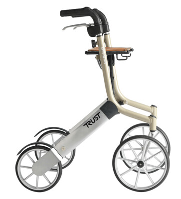 Rollator 4 roues LET'S GO OUT BEIGE 24019