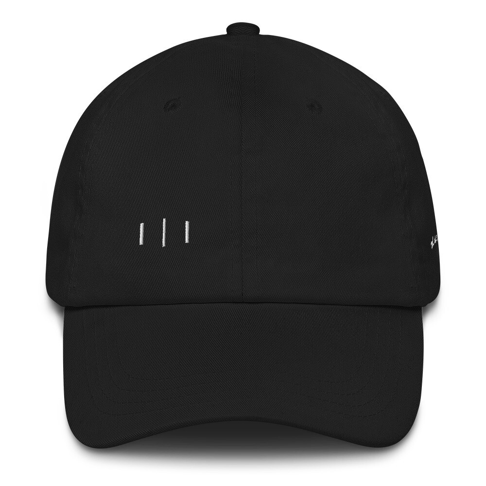 III Simple Logo - Signature 3rd Lion - Dad hat