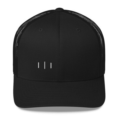 III Simple Logo 3rd Lion - Trucker Cap