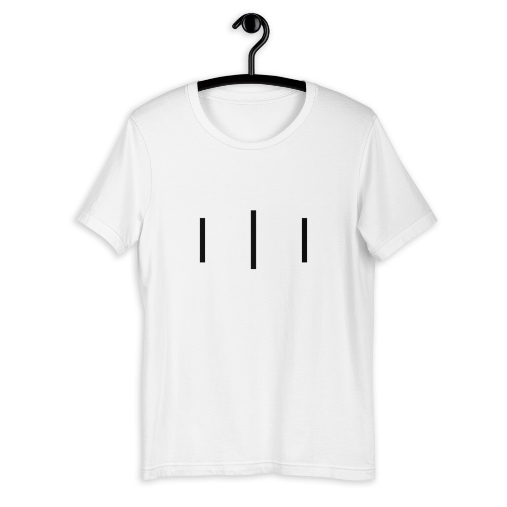 III Trinity Logo - 3rd Lion - Short-Sleeve Unisex T-Shirt
