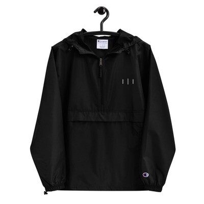 III Trinity Logo - 3rd Lion - Embroidered Champion Packable Jacket