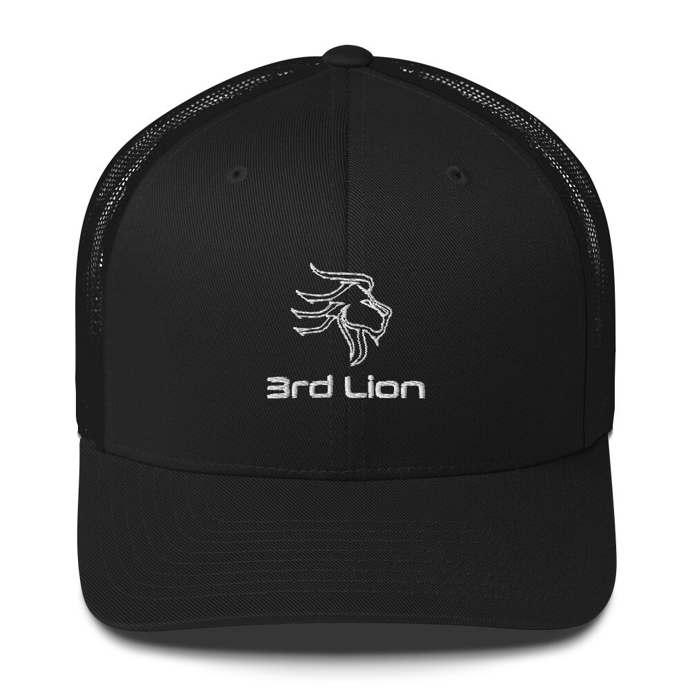 3rd lion - Trucker Cap - Black