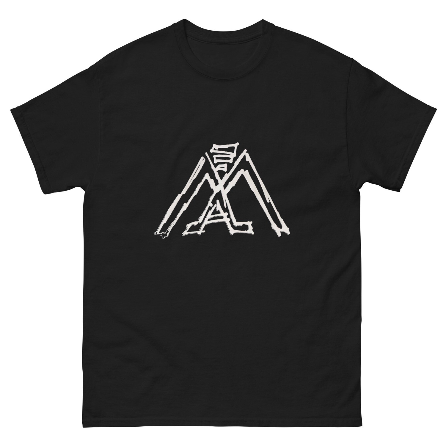 AM3 - Men&#39;s classic tee - BLACK with LOGO