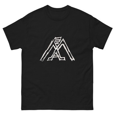 AM3 - Men&#39;s classic tee - BLACK with LOGO