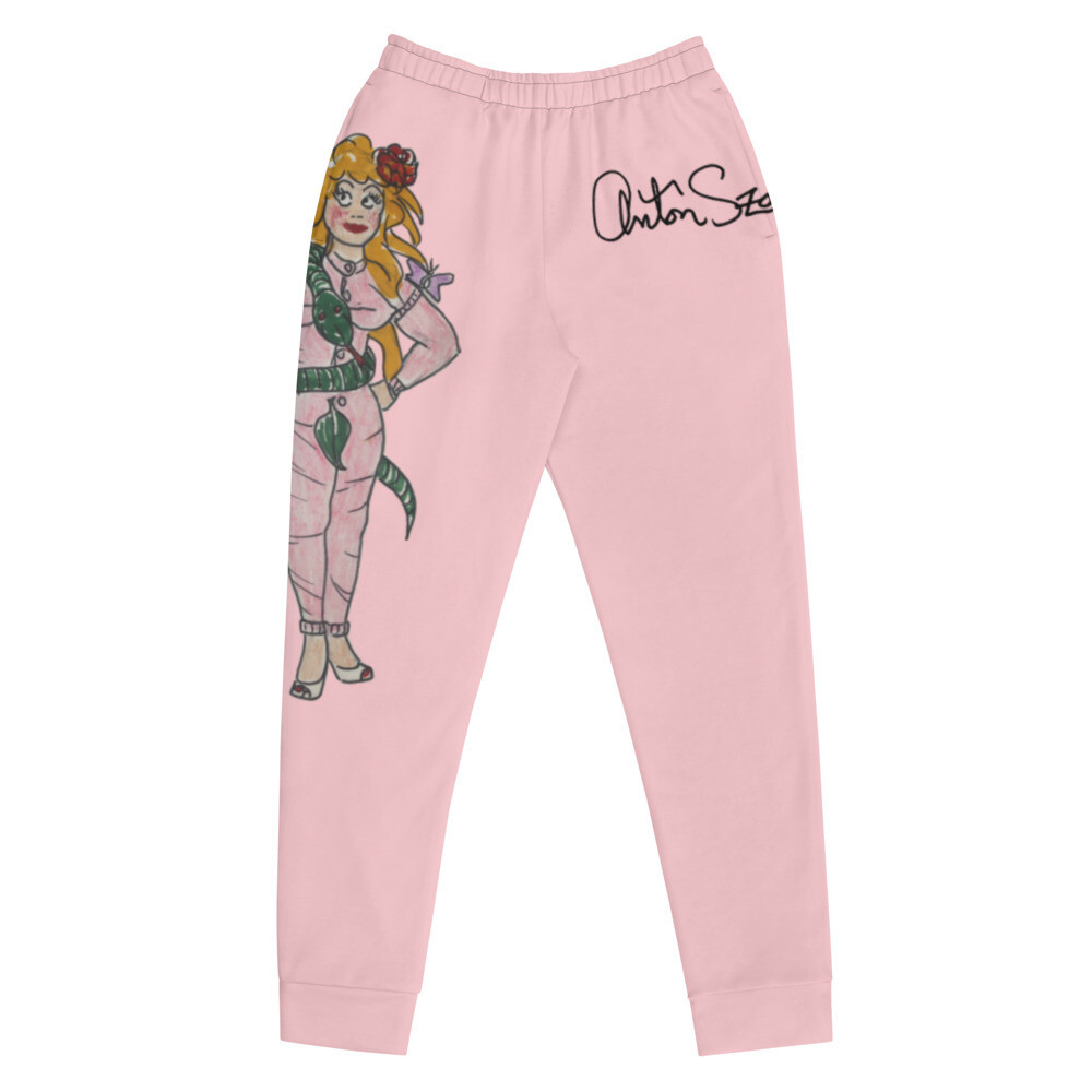 Super Satanic Anton LaVey&#39;s &quot;Stripper Eve&quot; Women&#39;s Joggers