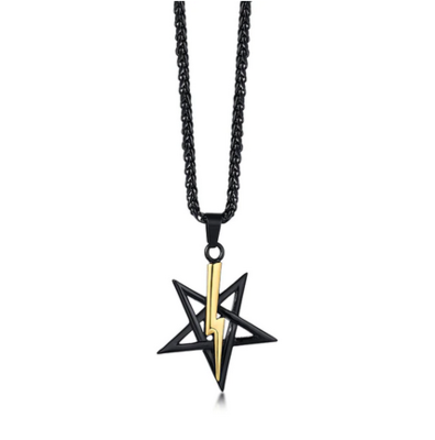 Anton LaVey Black Power Symbol Medallion