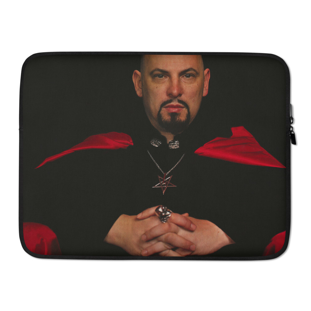 Anton Szandor LaVey LOOK Magazine Centerfold Laptop Sleeve