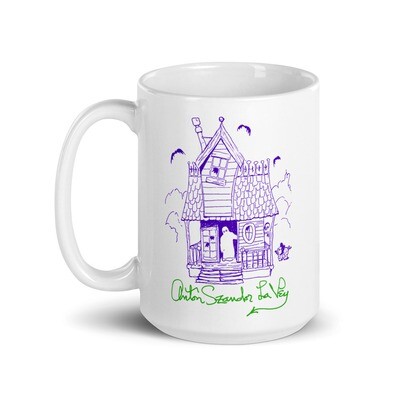 Anton LaVey Haunted House 15oz mug