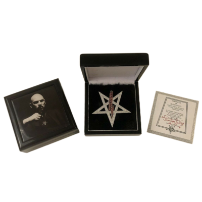 Limited Edition Sigil Of Anton LaVey aka The Satanic Power Symbol Medallion