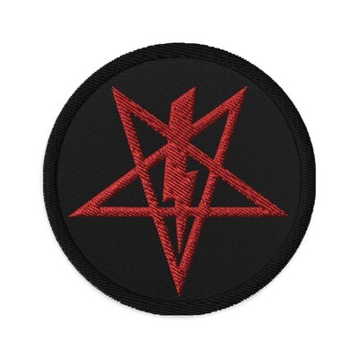 Power Symbol Embroidered Patch