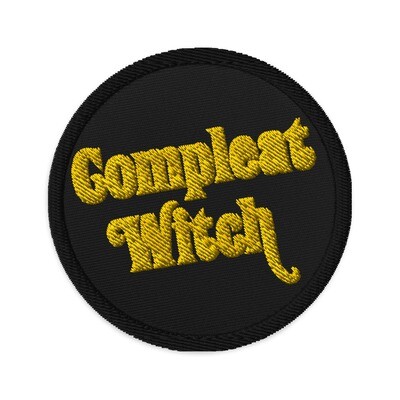 Compleat Witch Embroidered patch