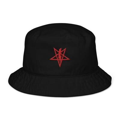 Anton LaVey&#39;s Satanic Power Symbol Bucket Hat