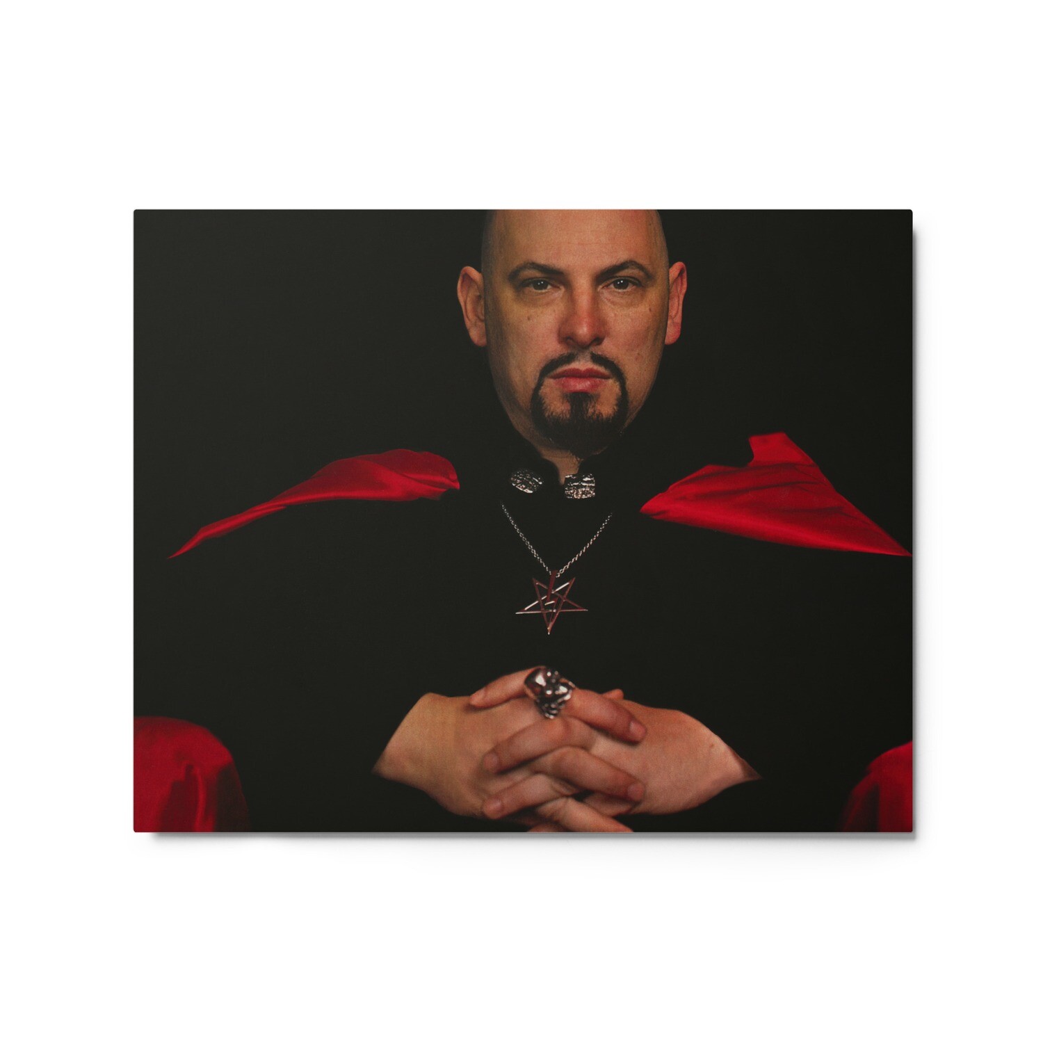 Anton LaVey Metal Print Wall Decor