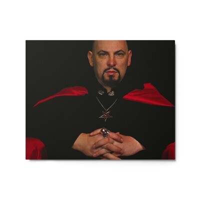 Anton LaVey Metal Print Wall Decor
