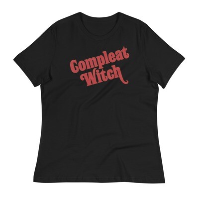 Compleat Witch Book Cover  Woman&#39;s Shirt