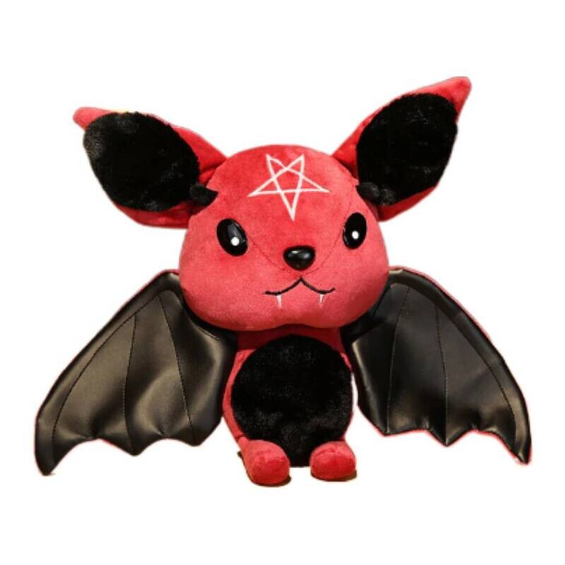 Red Devil Bat-phomet Plush Toy