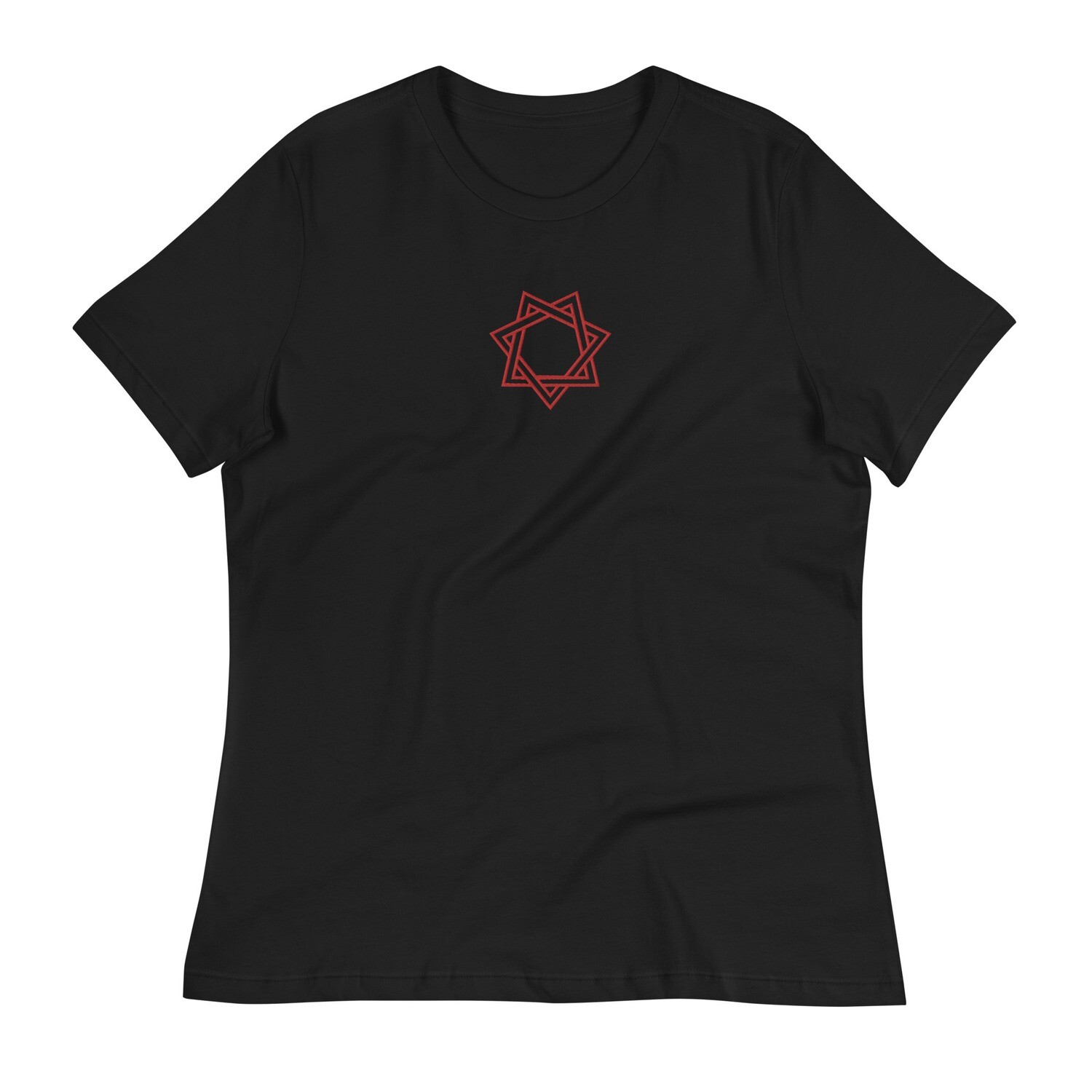 Goddess Babalon Embroidered Women&#39;s Shirt