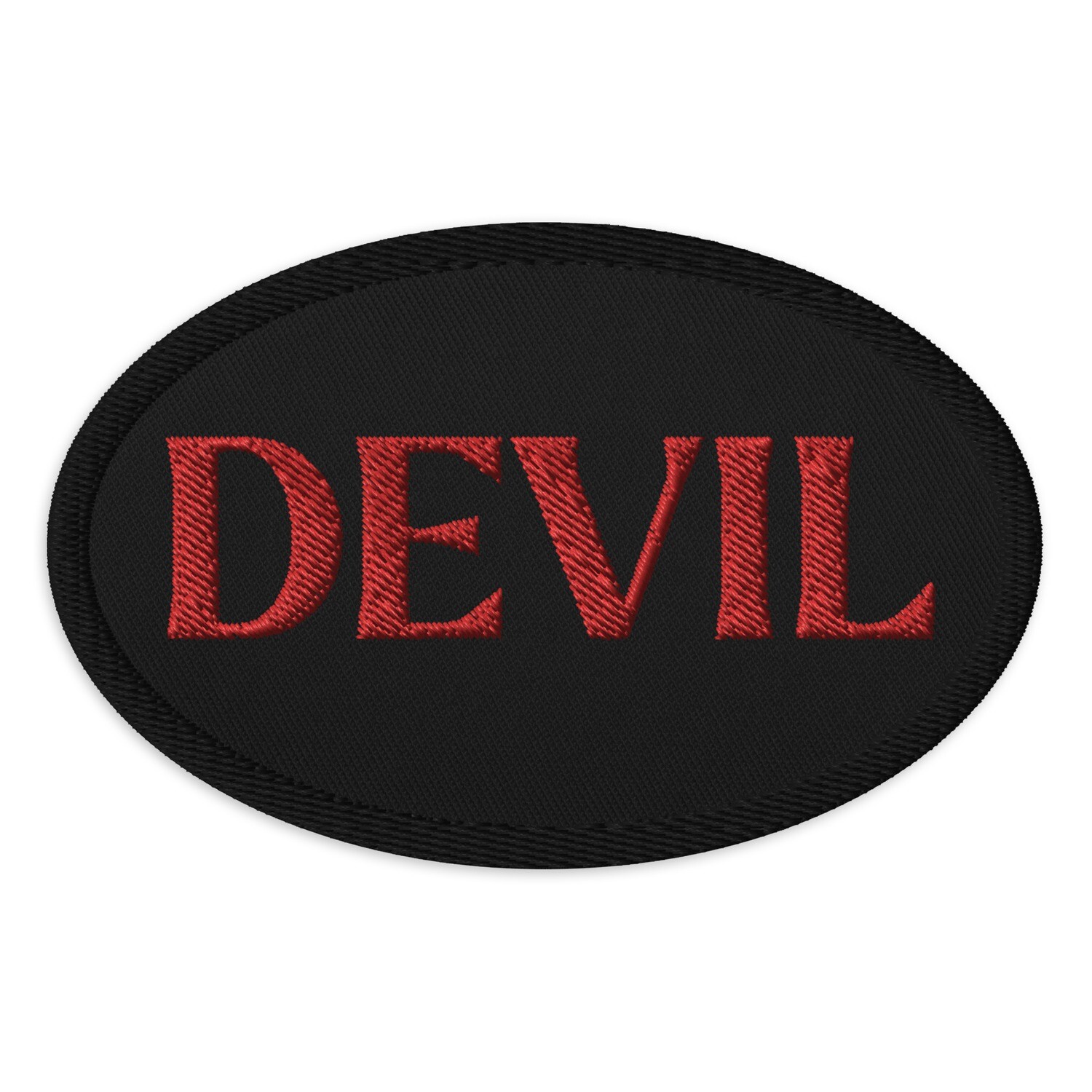 Devil Embroidered patch