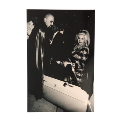 Anton LaVey With Jayne Mansfield Limited Edition Signed Photo Print