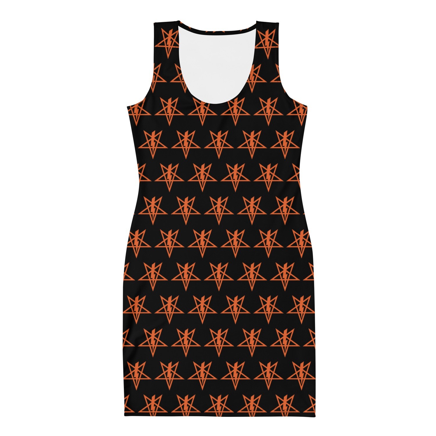 Halloween Colored LaVey Power Symbol Dress