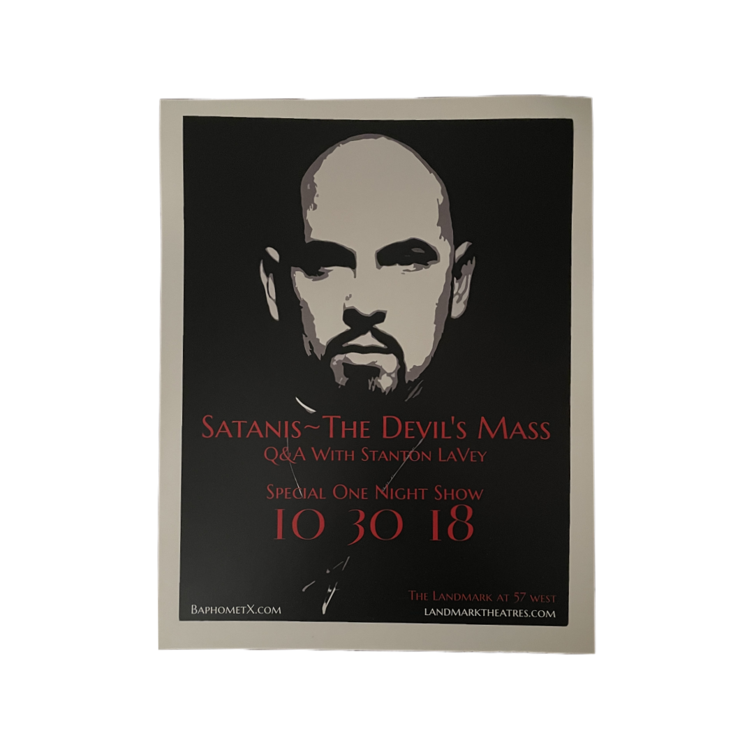 Satanis The Devil’s Mass Movie Poster 10/30/18