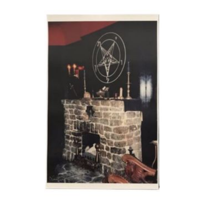 Church of Satan Ritual Chamber poster 11&quot;x17&quot;